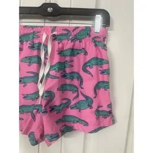 chubbies | Swim | Chubbies Mens Pink Alligator Print Swim Trunks 4 Inch ...